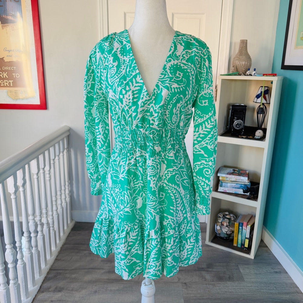 Zara Linen Blend Dress (size M) - Picture 3 of 14